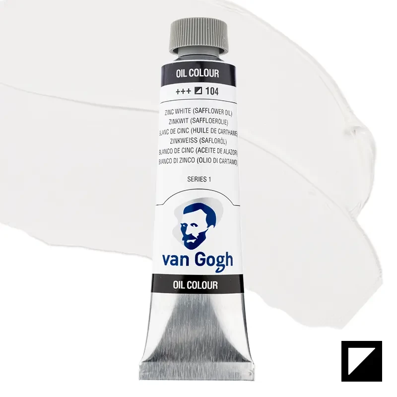 Farba olejna Van Gogh 40 ml - 104 S1 Zinc white 01
