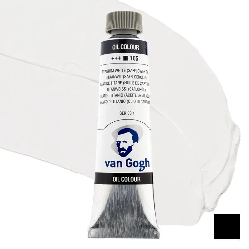 Farba olejna Van Gogh 40 ml - 105 S1 Titanium White 01