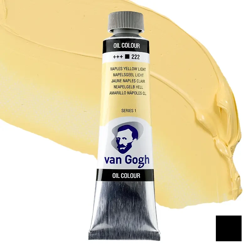 Farba olejna Van Gogh 40 ml - 222 S1 Naples yellow light 01
