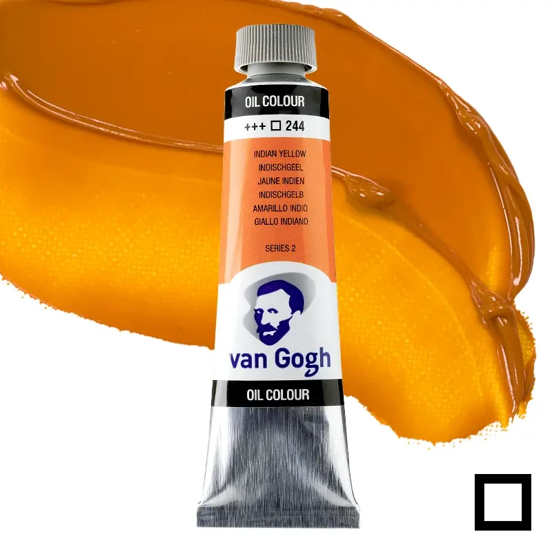 Farba olejna Van Gogh 40 ml - 244 S2 Indian yellow 01
