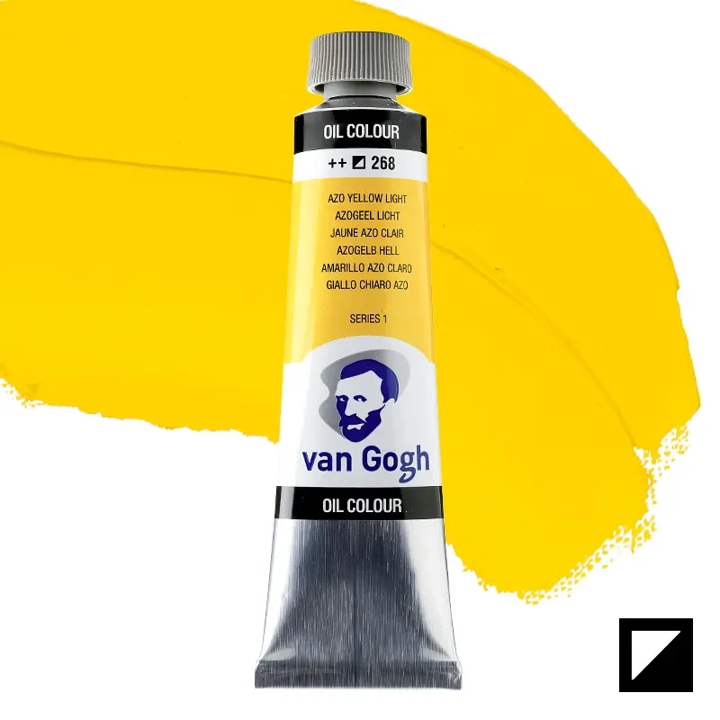 Farba olejna Van Gogh 40 ml - 268 S1 Azo yellow light 01
