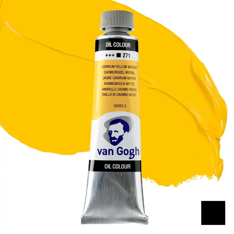 Farba olejna Van Gogh 40 ml - 271 S2 Cadmium yellow medium 01