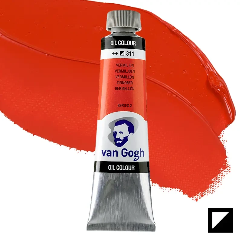 Farba olejna Van Gogh 40 ml - 311 S2 Vermilion 01