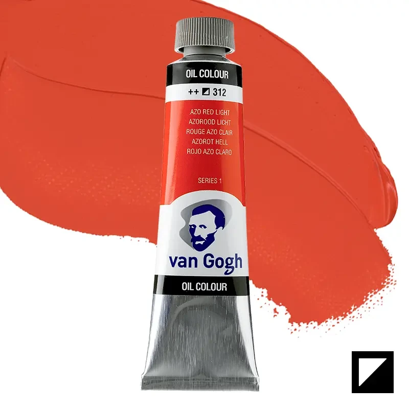 Farba olejna Van Gogh 40 ml - 312 S1 Azo red light 01