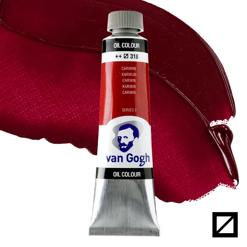 Farba olejna Van Gogh 40 ml - 318 S2 Carmine 01