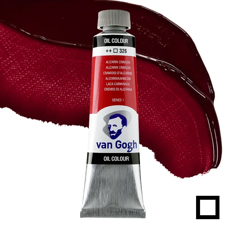 Farba olejna Van Gogh 40 ml - 326 S1 Alizarin crimson 01