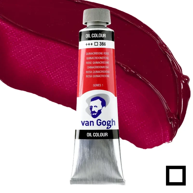 Farba olejna Van Gogh 40 ml - 366 S1 Quinacridone rose 01