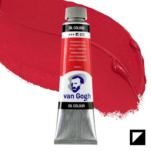 Farba olejna Van Gogh 40 ml - 372 S2 Permanent red