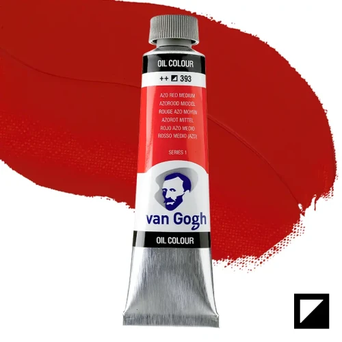 Farba olejna Van Gogh 40 ml - 393 S1 Azo red medium