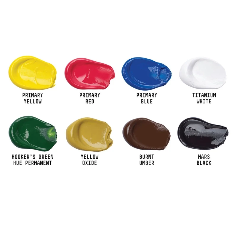 Farby akrylowe Liquitex Basics  zestaw Starter Box 10 elementów 10