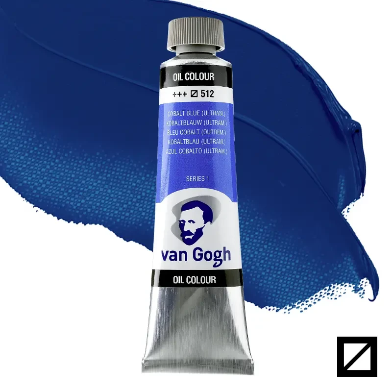 Farba olejna Van Gogh 40 ml - 512 S1 Cobalt blue (ultramarine) 01