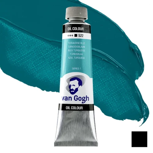 Farba olejna Van Gogh 40 ml - 522 S1 Turquoise blue