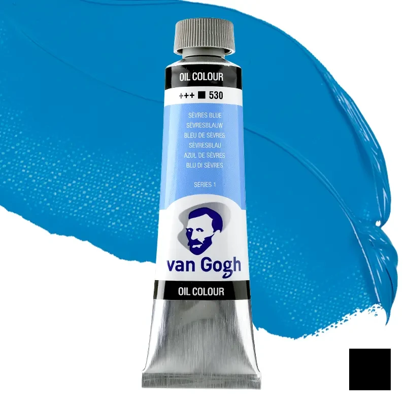 Farba olejna Van Gogh 40 ml - 530 S1 Sevres blue 01