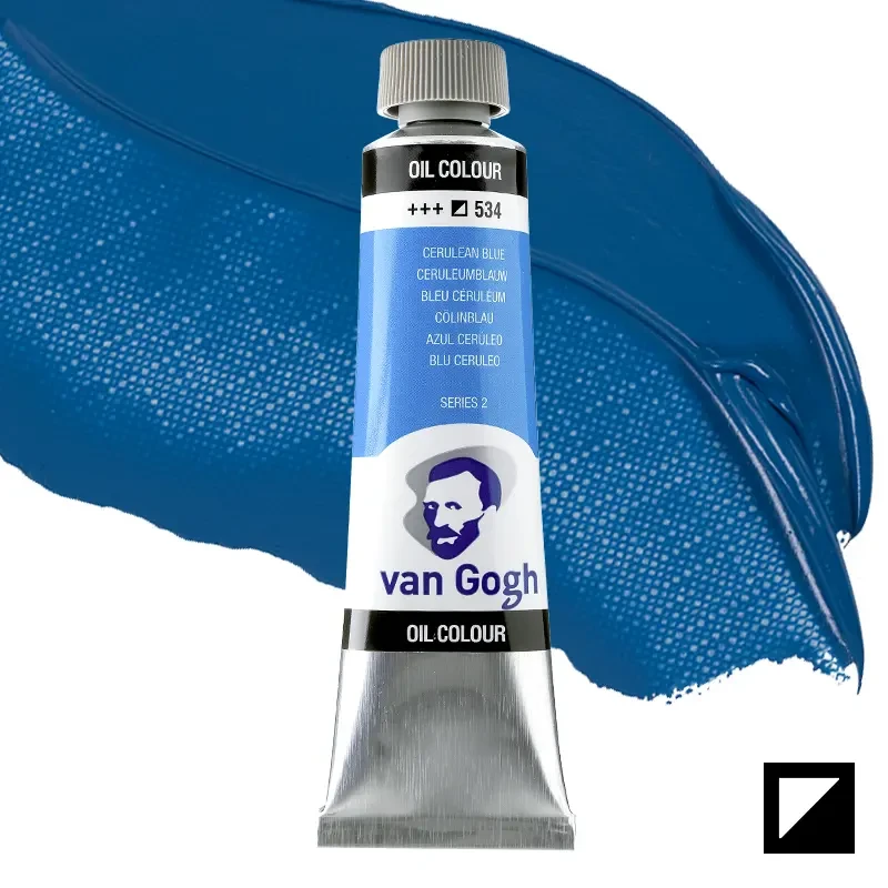 Farba olejna Van Gogh 40 ml - 534 S2 Cerulean blue 01