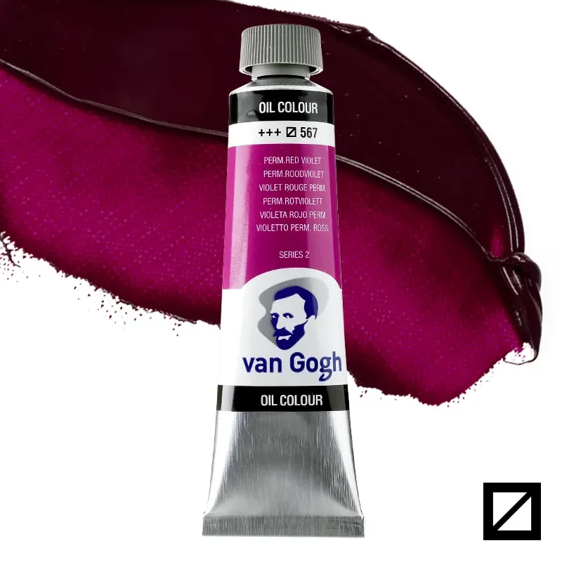 Farba olejna Van Gogh 40 ml - 567 S2 Permanent red violet 01