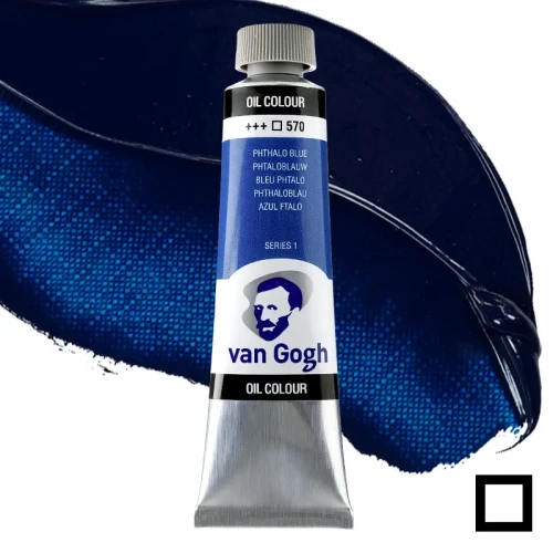 Farba olejna Van Gogh 40 ml - 570 S1 Phthalo blue