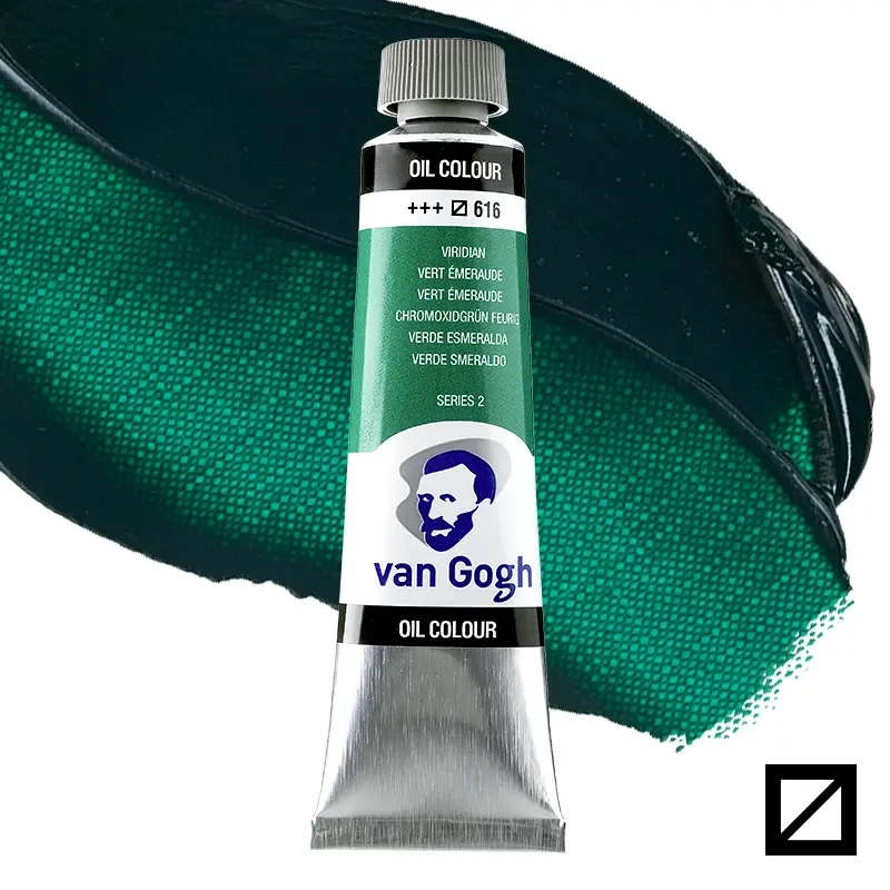 Farba olejna Van Gogh 40 ml - 616 S2 Virdian 01