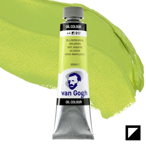 Farba olejna Van Gogh 40 ml - 617 S1 Yellowish green