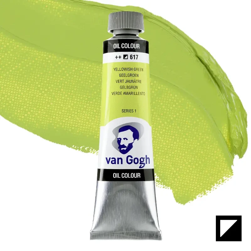 Farba olejna Van Gogh 40 ml - 617 S1 Yellowish green 01