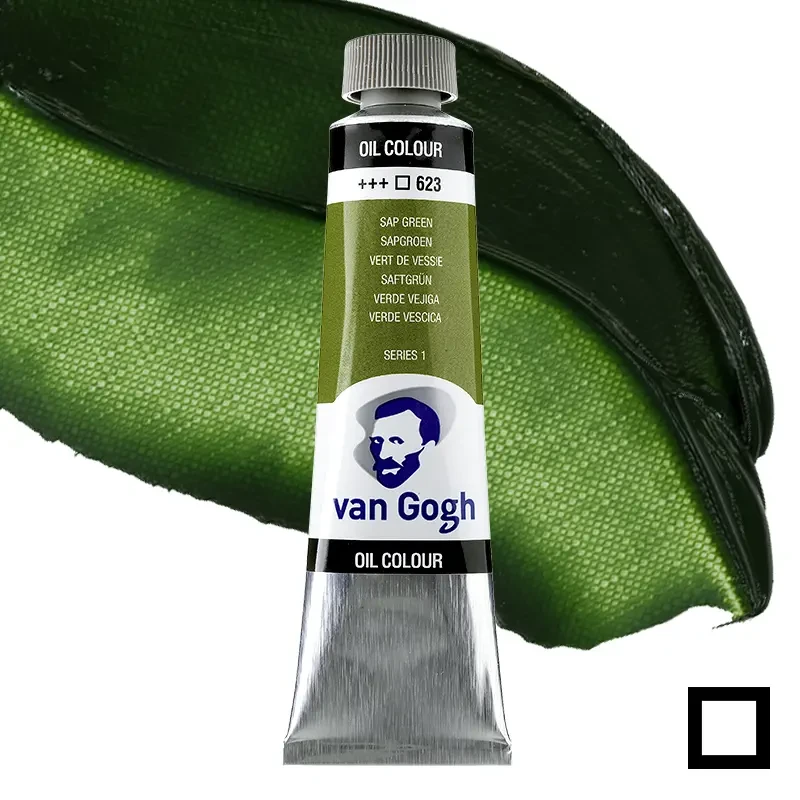 Farba olejna Van Gogh 40 ml - 623 S1 Sap green 01