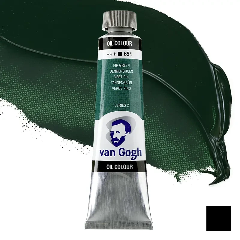 Farba olejna Van Gogh 40 ml - 654 S2 Fir green 01