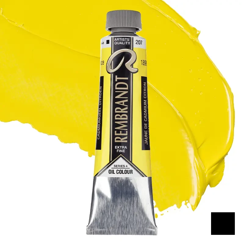 Farba olejna Rembrandt 40 ml - 207 S4 Cadmium yellow lemon 01