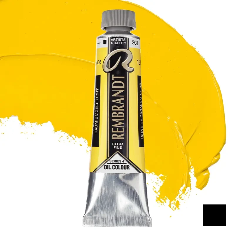 Farba olejna Rembrandt 40 ml - 208 S4 Cadmium yellow light 01