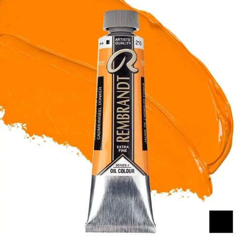 Farba olejna Rembrandt 40 ml - 210 S4 Cadmium yellow deep