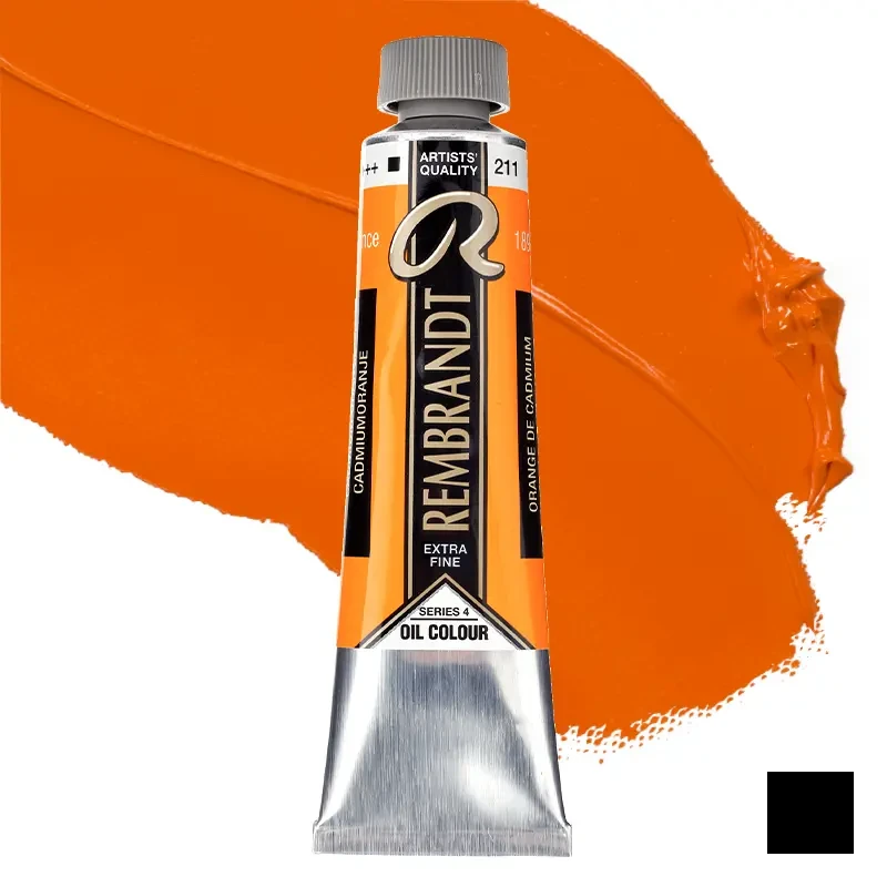 Farba olejna Rembrandt 40 ml - 211 S4 Cadmium orange 01