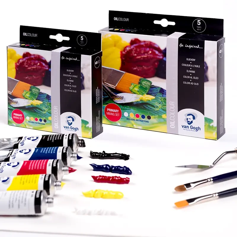 Farby olejne Van Gogh Primary Mixing Set zestaw 5 x 40 ml 02