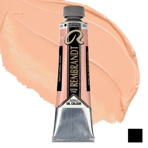 Farba olejna Rembrandt 40 ml - 224 S2 Naples yelllow red