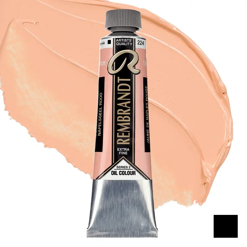Farba olejna Rembrandt 40 ml - 224 S2 Naples yelllow red 01