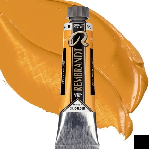 Farba olejna Rembrandt 40 ml - 228 S1 Yellow ochre light