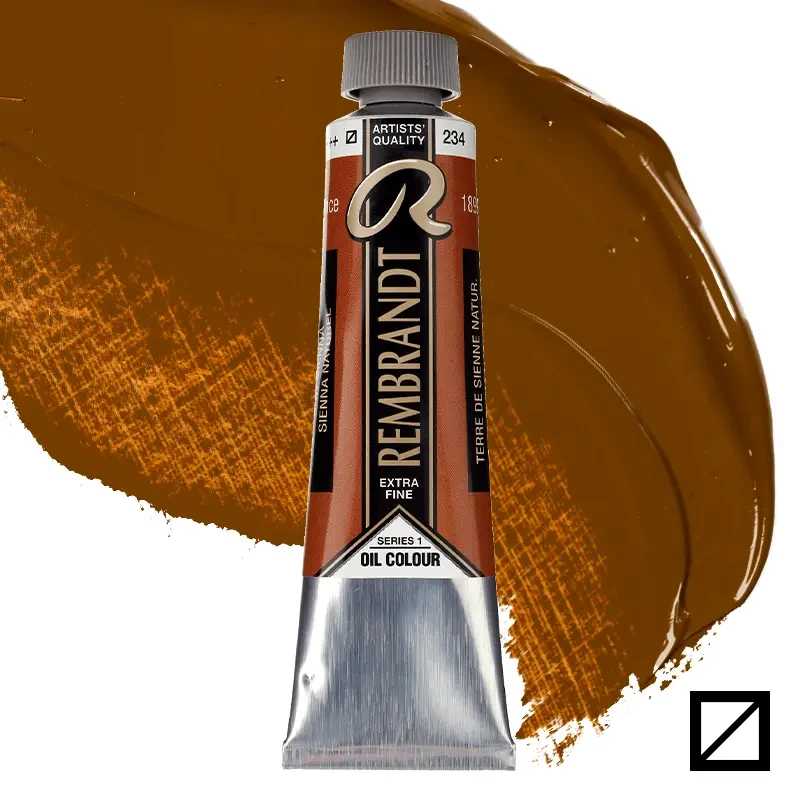 Farba olejna Rembrandt 40 ml - 234 S1 Raw sienna 01