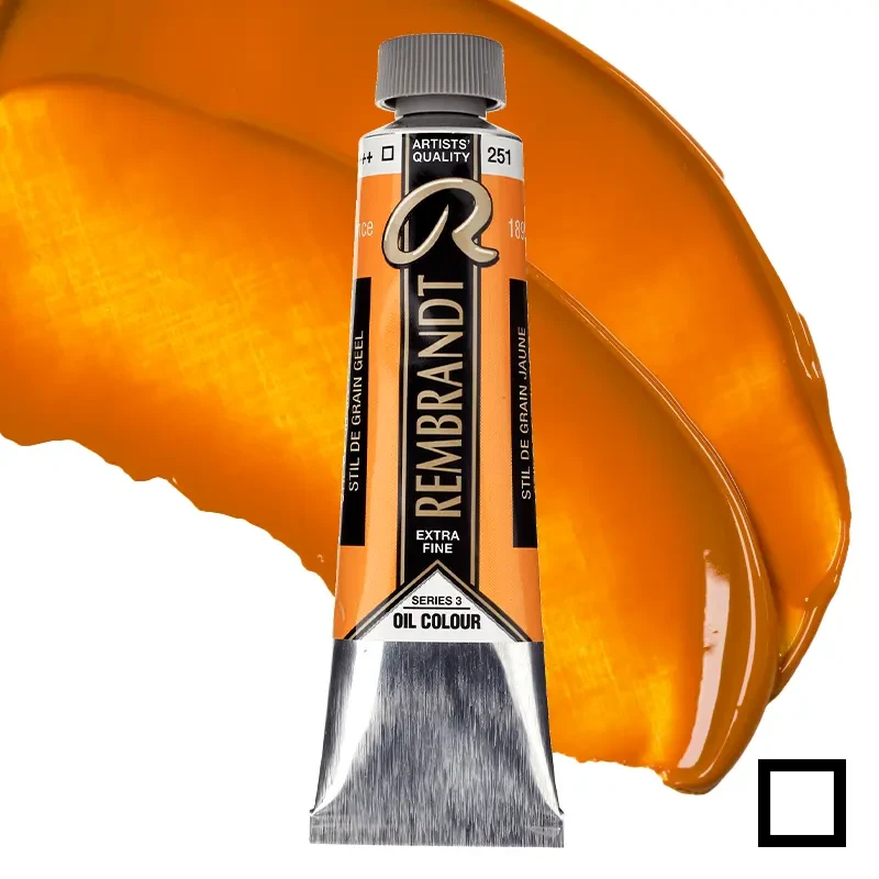 Farba olejna Rembrandt 40 ml - 251 S3 Still de grain yellow 01