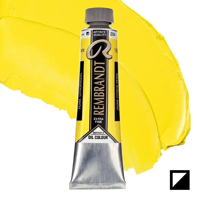 Farba olejna Rembrandt 40 ml - 254 S3 Permanent lemon yellow 01
