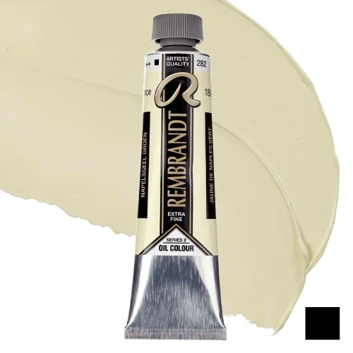 Farba olejna Rembrandt 40 ml - 282  S2 Naples yellow green