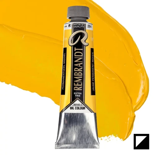 Farba olejna Rembrandt 40 ml - 284 S3 Permanent yellow medium