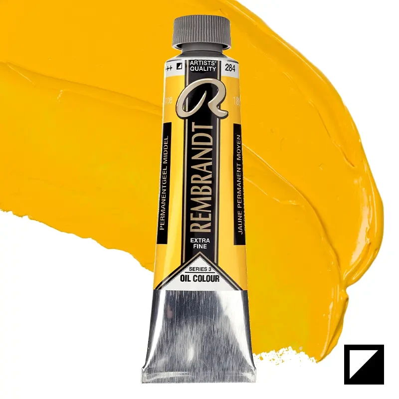 Farba olejna Rembrandt 40 ml - 284 S3 Permanent yellow medium 01