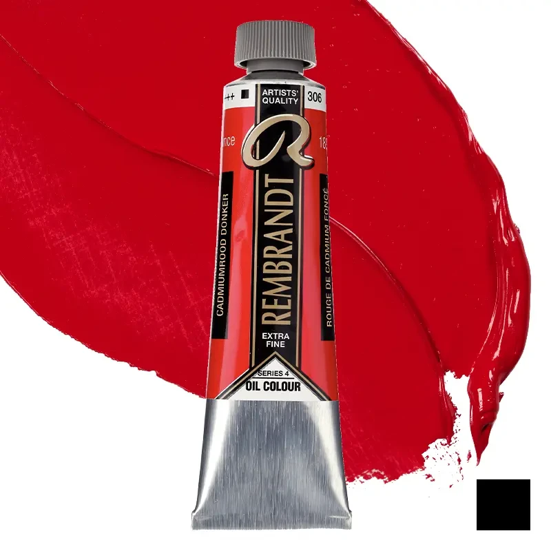Farba olejna Rembrandt 40 ml - 306 S4 Cadmium red deep 01