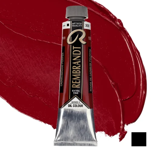 Farba olejna Rembrandt 40 ml - 309 S4 Cadmium red purple