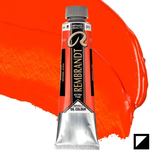 Farba olejna Rembrandt 40 ml - 311 S3 Vermilion