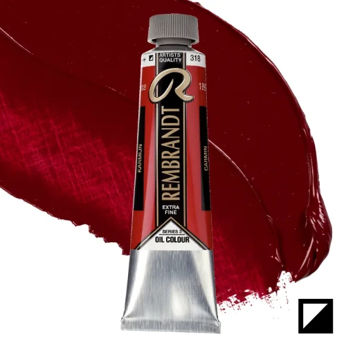 Farba olejna Rembrandt 40 ml - 318 S3 Carmine
