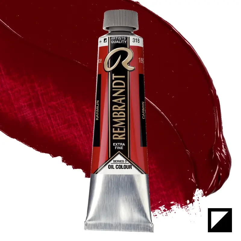 Farba olejna Rembrandt 40 ml - 318 S3 Carmine 01