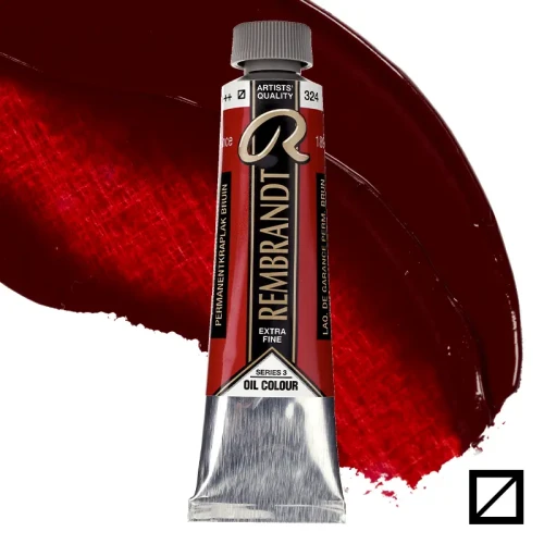 Farba olejna Rembrandt 40 ml - 324 S3 Permanent madder brown 