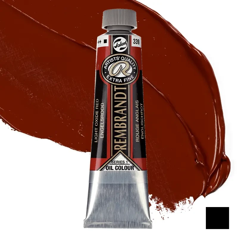 Farba olejna Rembrandt 40 ml - 339 S1 Light oxide red 01