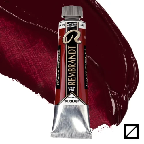 Farba olejna Rembrandt 40 ml - 342 S3 Permanent madder deep