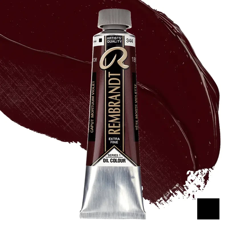 Farba olejna Rembrandt 40 ml - 344 S1 Caput mortuum violet 01