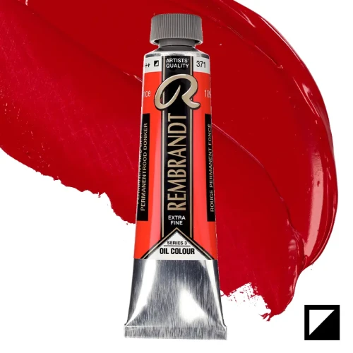 Farba olejna Rembrandt 40 ml - 371 S3 Permanent red deep