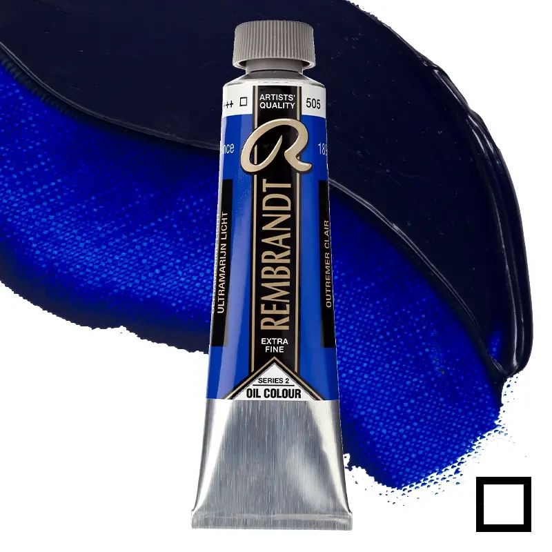 Farba olejna Rembrandt 40 ml - 505 S2 Ultramarine light 01